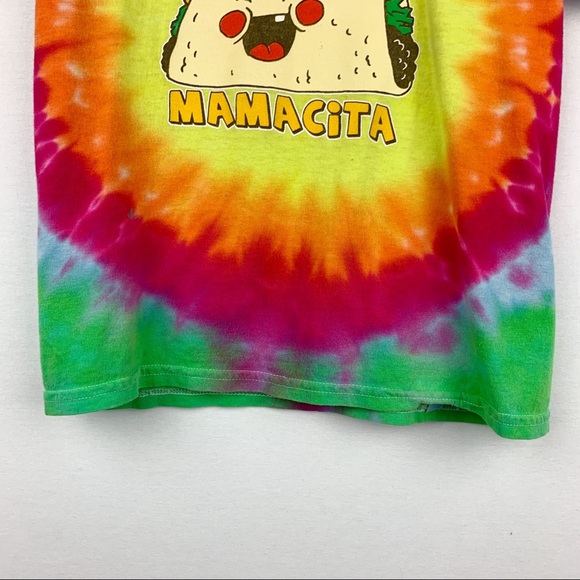 Dyenomite Taco Mamacita Eat More Tacos Crop Top - Picture 6 of 11